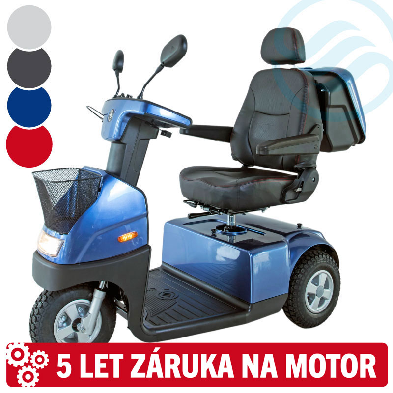 Afiscooter C3, 70 Ah, modrý (model 2021)