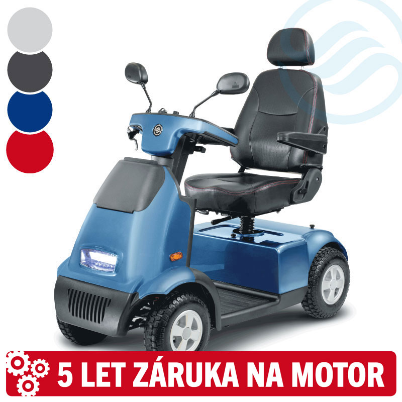 Afiscooter C4, 85 Ah, modrý (model 2021)