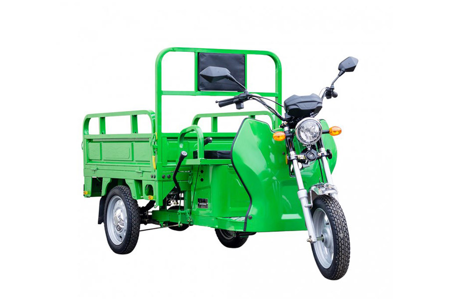 Elektrická nákladní tříkolka ADVENTO MAXI vč. redukce rychlosti, zelená (2023)