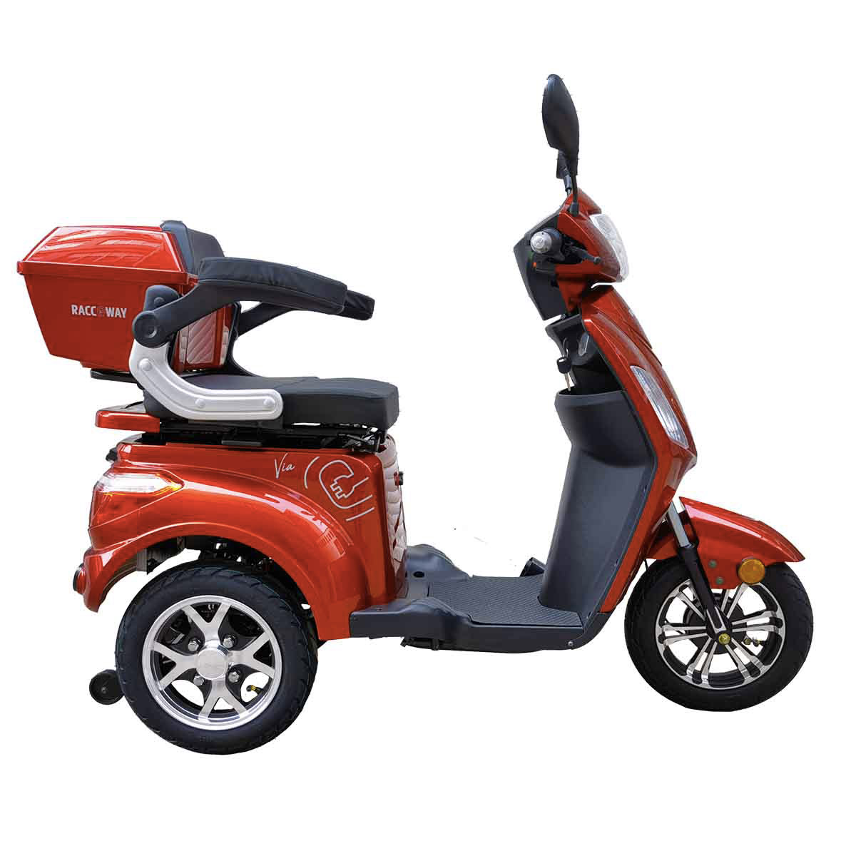 Elektrický tříkolový vozík RACCEWAY VIA (2022)