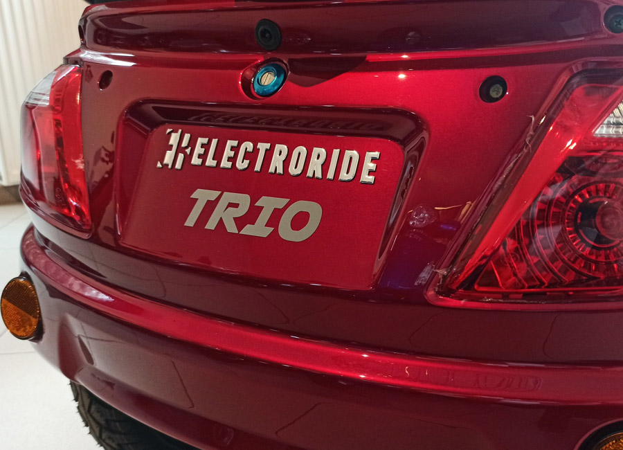 Electroride TRIO (2023), elektromagnetická brzda